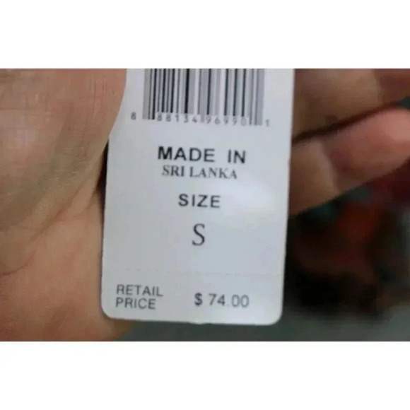 MSK Women's Paisley Dress-Double Layered Bell Sleeves-Small-New w/Tags - Picture 3 of 8